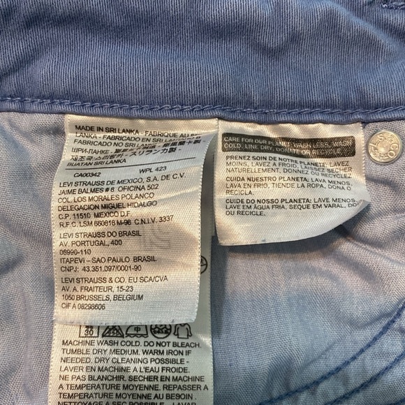 Levis Demi Curve Modern Rise Skinny Jeans - Size 10 (W30, L31) - Picture 5 of 14